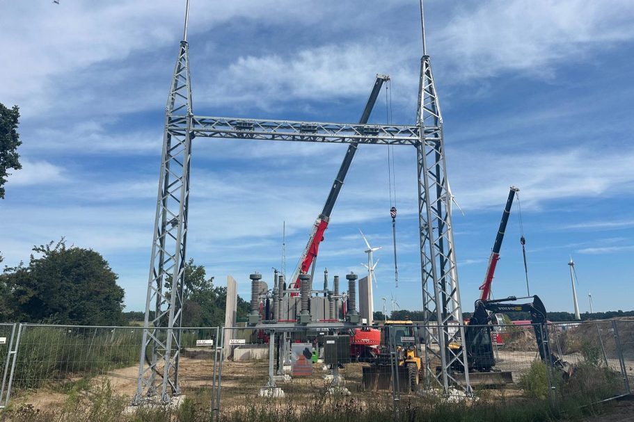 Umspannwerk - Baustelle